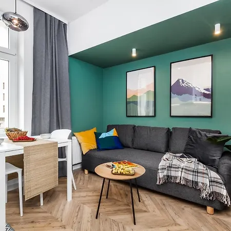 Citystay Grunwaldzka Studio דירה *